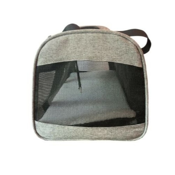 Sherpa Element Gray Dog Carrier Color Black & Gray 17" L X 11.25" W X 10.5" H - Picture 4 of 7